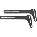Support mural Kawkaw pour barre de son, fixation stable et discrète pour système audio domestique.