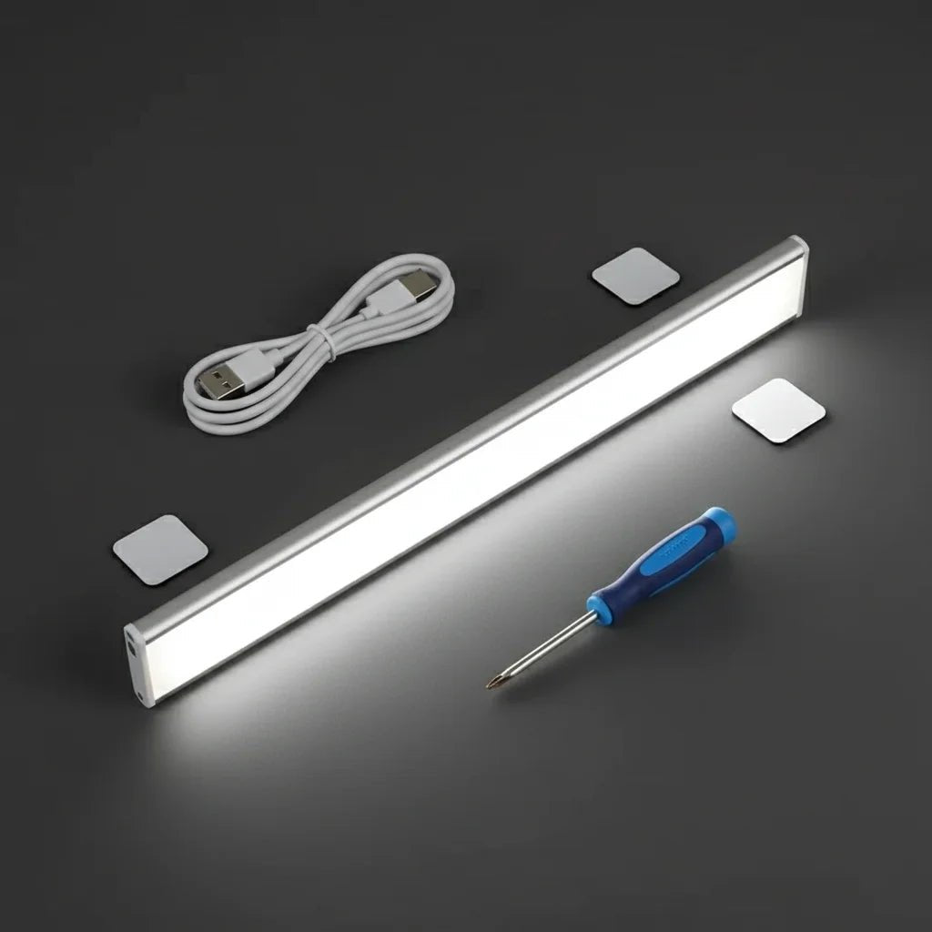 Lumière LED sans fil à détection de mouvement de la marque test-high tech, éclairage intelligent pour votre espace.
